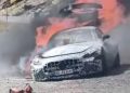 Φωτιά κατέστρεψε πρωτότυπο Mercedes-AMG GT στην Ισπανία